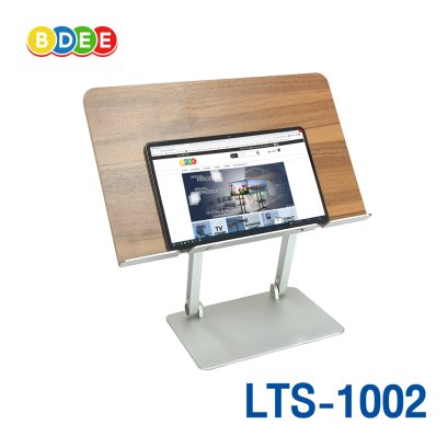 แท่นวางโน๊ตบุ๊ค แท็บเล็ต หรือหนังสือ (มีตัวหนีบคั่นหน้ากระดาษ) BDEE รุ่น LT-1002