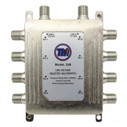 MULTI SWITCH 2X8 THAISAT (ไม่ใช้ไฟเลี้ยง)