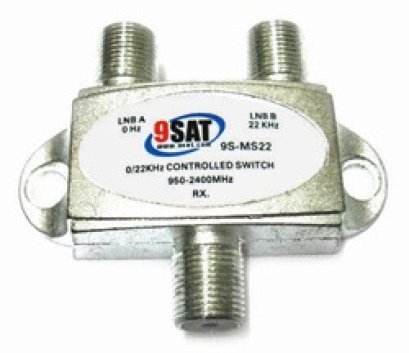 Multi Switch 0/22 KHz 9SAT