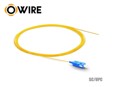 OWIRE สาย Pigtail 1 Core SC/UPC SM 0.9 mm. ยาว 1.5 เมตร
