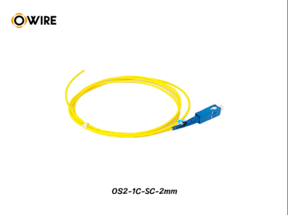 OWIRE สาย Pigtail 1 Core SC/UPC SM 2 mm. ยาว 1.5 เมตร