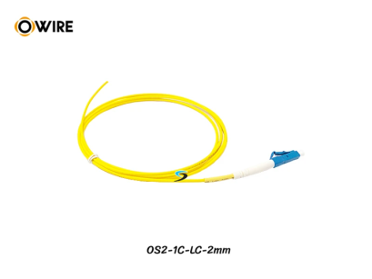 OWIRE สาย Pigtail 1 Core LC/UPC SM 2 mm. ยาว 1.5 เมตร