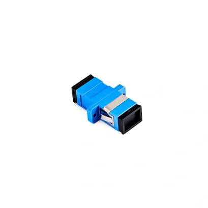 ตัวต่อหัวไฟเบอร์ SC-SC (UPC) SX SM BLUE