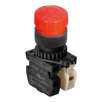 Emergency Switch Head 30 mm S2ER-E1RAB(NO/NC)