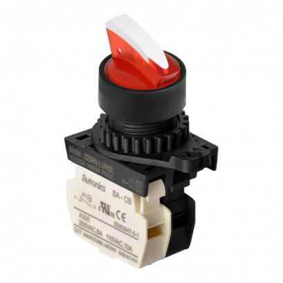 สวิทช์ซีเลคเตอร์ dia 22mm S2SR-S7W2A(2NO)