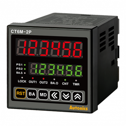 AUTONICS เครื่องนับจำนวนและตั้งเวลาดิจิตอล CT6M-2P4