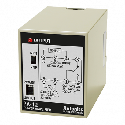 AUTONICS คอนโทรลเลอร์/เซนเซอร์ PA-12 Sensors