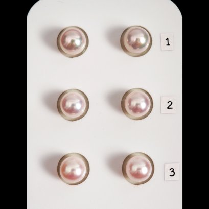 Approx. 8.0 mm, Akoya Pearl, Pair Pearl
