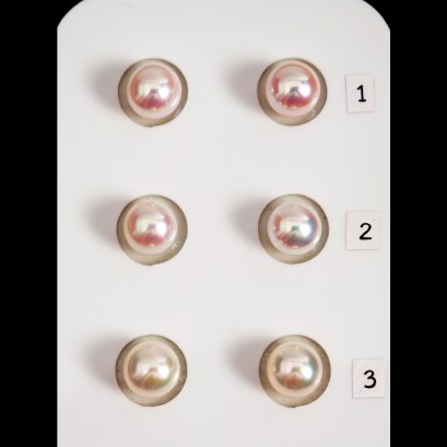 Approx. 7.5 - 8.0 mm, Akoya Pearl, Pair Pearl
