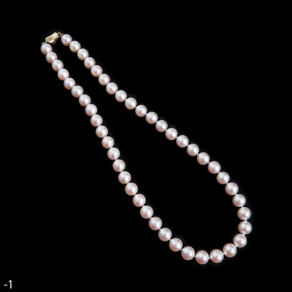 Approx. 8.5 - 9.0 mm, Akoya Pearl, Uniform Pearl Necklace
