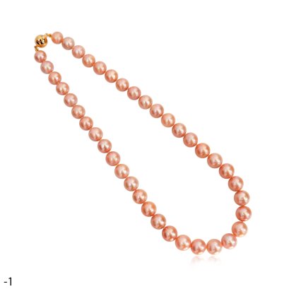 Approx. 8.5 - 11.0 mm, Edison Pearl, Graduated Pearl Necklace