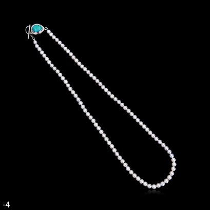 Approx. 4.0 - 4.5 mm, AK Pearl, Uniform Pearl Necklace
