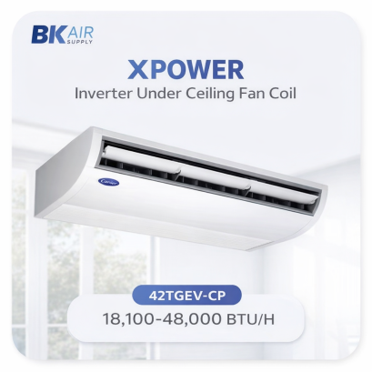 แอร์ใต้ฝ้า Carrier X-Power Inverter ประหยัดไฟกว่าในระยะยาว