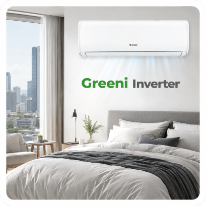 Gree Greeni Inverter แอร์อินเวอร์เตอร์ เย็นสบาย ประหยัดไฟ