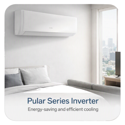 แอร์ GREE Pular Inverter เย็นเร็ว ประหยัดไฟ พร้อม I-FEEL