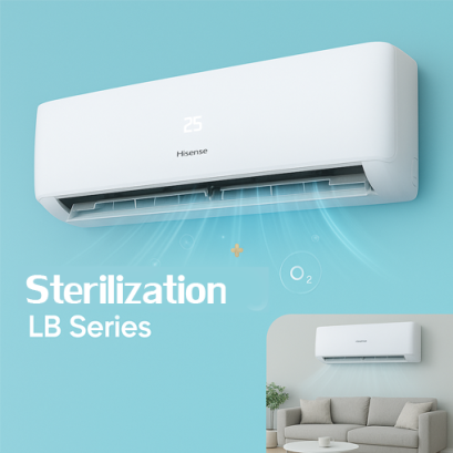 แอร์ Hisense LB Series เย็นเร็ว ประหยัดพลังงาน ล้ำสมัย