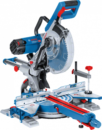 เครื่องตัดองศาสไลด์ไฟฟ้า 10&quot; (ระบบเลเซอร์) 1800W. BOSCH รุ่น GCM 350-254