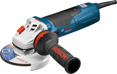 เครื่องเจียรไฟฟ้า 5&quot; (กันสะบัด) 1,700W. BOSCH รุ่น GWS 17-125 CI สวิตช์ข้างล็อค