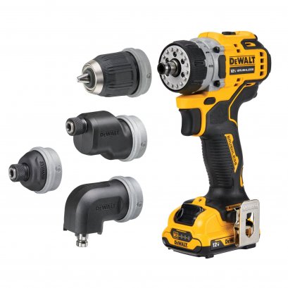 รุ่น DCD703D2 ชุดสว่านไร้สาย 5-in-1 XTREME™ 12V-MAX* Brushless DeWALT