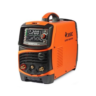 เครื่องเชื่อม TIG / MMA 1 เฟส 6 KVA TIG Pulse AC/DC ระบบป้องกัน IP21S JASIC TIG200PACDC E201II