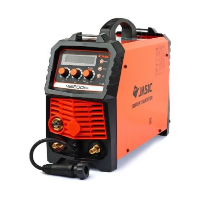 เครื่องเชื่อม ตู้ชื่อม MIG / MMA / Lift TIG แรงดันไฟ 220 โวลต์ JASIC MIG200D+