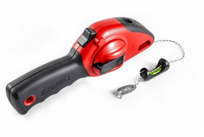 ระดับน้ำพร้อมเส้นชอล์ค 100&quot; (30m) KAPRO รุ่น 214 Sure Grip