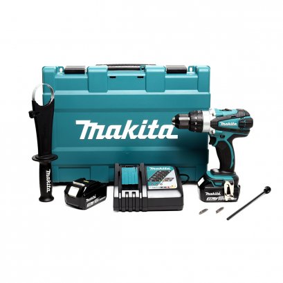 สว่านไร้สายกระแทก 18V MAKITA DHP458RFE