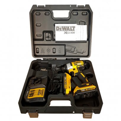รุ่น DCF7871D2A ชุดสว่านไขควงไร้สาย 6.35มม.(1/4&quot;) 20V MAX* Brushless DeWALT