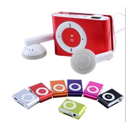เครื่องเล่น MP3 แบบคลิปหนีบ