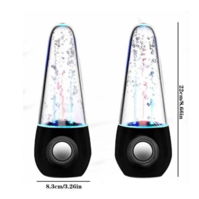 ลำโพงเต้นรำน้ำแสดงน้ำตกลำโพง LED