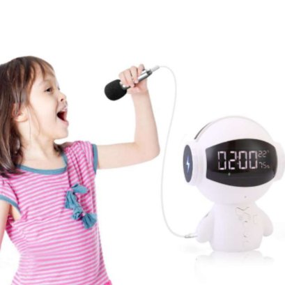  Mini Cartoon Robot Bluetooth Speaker Wireless 