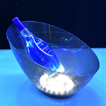 Led ice bucket