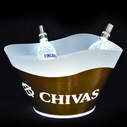 Led ice bucket 