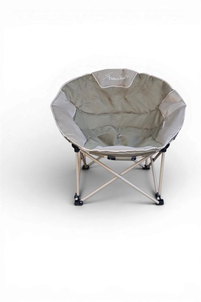 เก้าอี้ใบบัว / Moon Chair สีโอลีฟ
