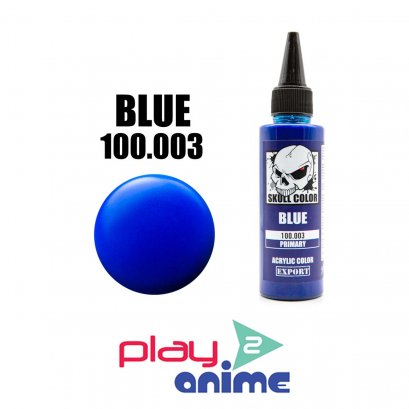 SKULL COLOR Blue 100.003