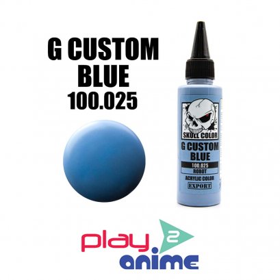 SKULL COLOR G Custom Blue 100.025
