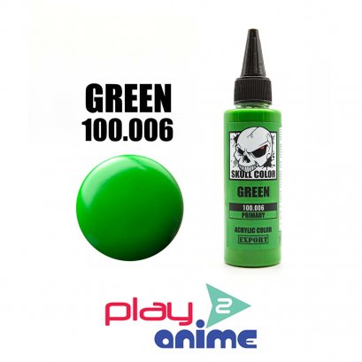 SKULL COLOR Green 100.006