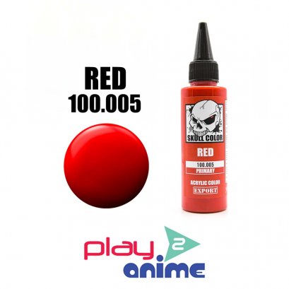 SKULL COLOR Red 100.005