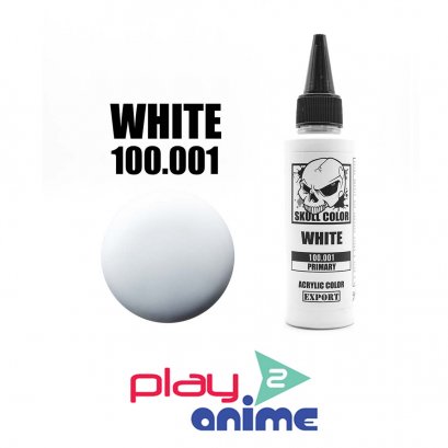 SKULL COLOR White 100.001