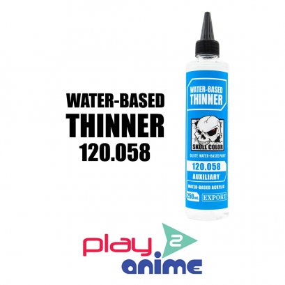 SKULL COLOR Water Base Acrylic  Thinner 120.058