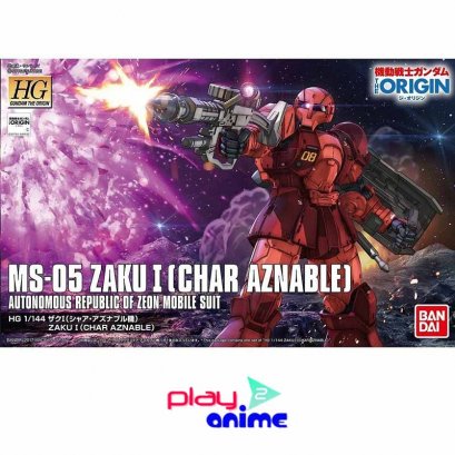 HG Origin 015 MS-05 ZAKU I - CHAR AZNABLE
