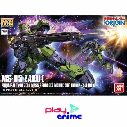 HG Origin 009 Zaku I (Denim/Slender)