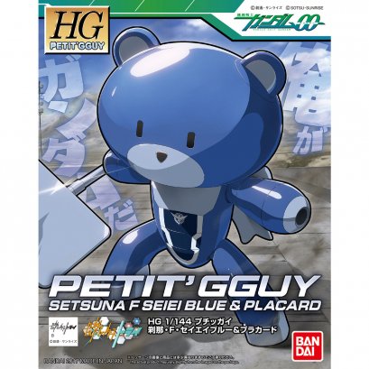 HGPG Petitgguy Setsuna F Seiei Blue &amp; Placard