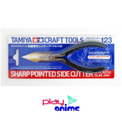 TAMIYA 74123 NIPPER SHARP POINTED SIDE CUTTER (SLIM JAW)