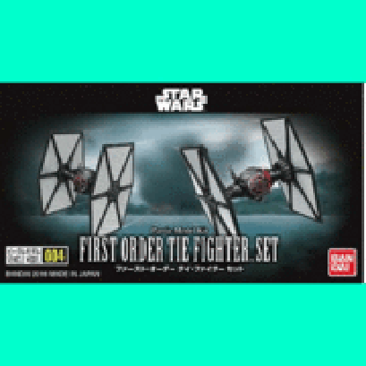 VEHICLE MODEL 004 FIRST ORDER TIE FIGHTER SET