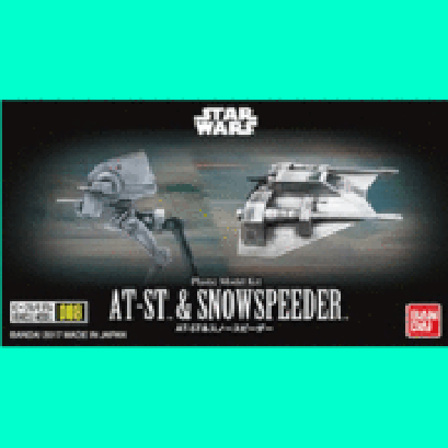 VEHICLE MODEL 008 AT-ST &amp; SNOWSPEEDER