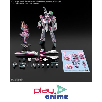 (Pre-order) พร้อมจัดส่งประมาณเดือน 10 ปี 2025 HG 1/100 VF-31C SIEGFRIED (MIRAGE FARINA JENIUS USE) Deluxe Set