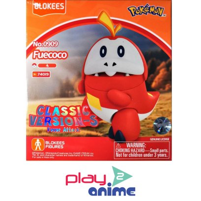 BLOKEES FIGURES POKEMON 74019 CLASSIC EDITION S FUECOCO
