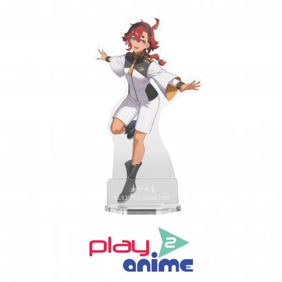Gunpla Package Art Acrylic Stand Sleta Mercury