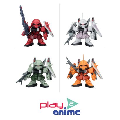 (Pre-order) พร้อมจัดส่งประมาณเดือน 11 ปี 2024 ครับ BB SENSHI ZGMF ZAKU SERIES SET